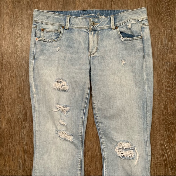 American Eagle Slim Boot Jeans Size 12 - Picture 3 of 11